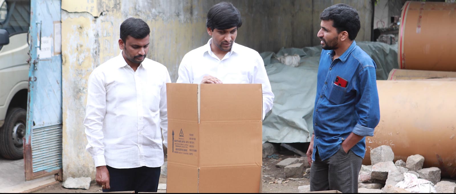 Srikanth Bolla on site at a Bollant unit
