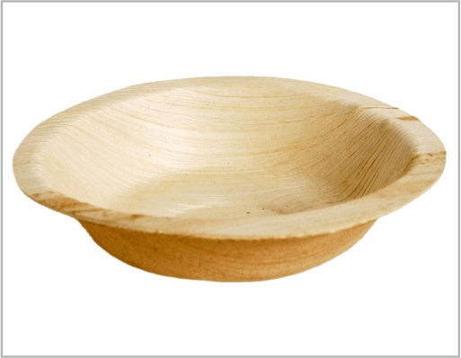 Areca leaf bowl