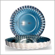 Laminated paper plates
