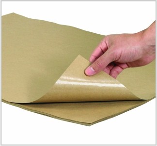 Laminated kraft paper sheet